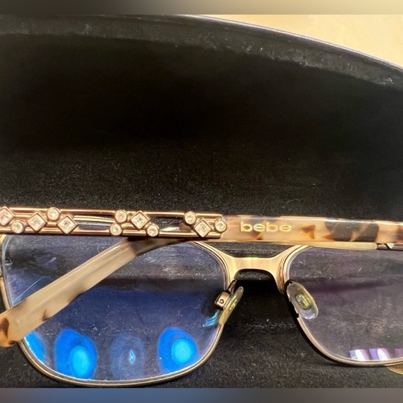 BEBE eyeglasses; prescription ready; great condition - Picture 3 of 4
